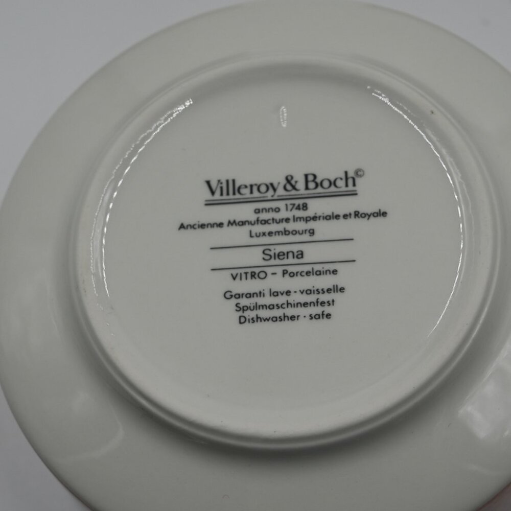 3 NEW Villeroy & Boch Luxemburg Siena Collection 4.75 Inch Soup/Cereal Bowl